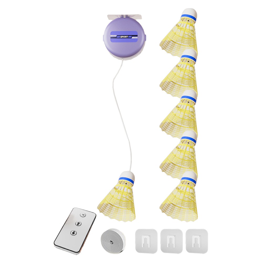 Mehrzweck Badminton Trainingsset mit Fernbedienung und Zubehör - Bild 20 von 33