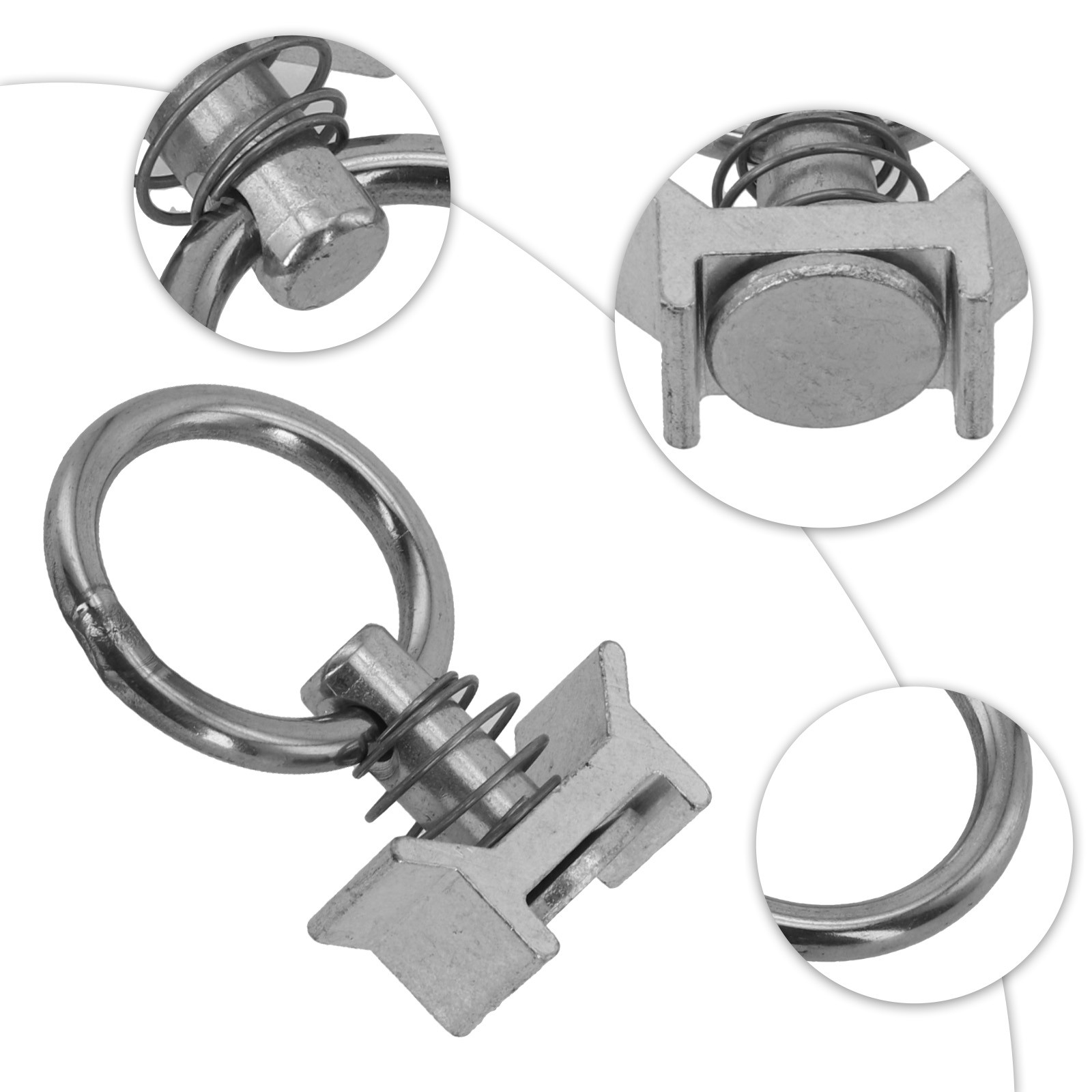 Multipurpose Stainless Steel Rings for Hanging Items of Different Weights - Picture 20 of 24