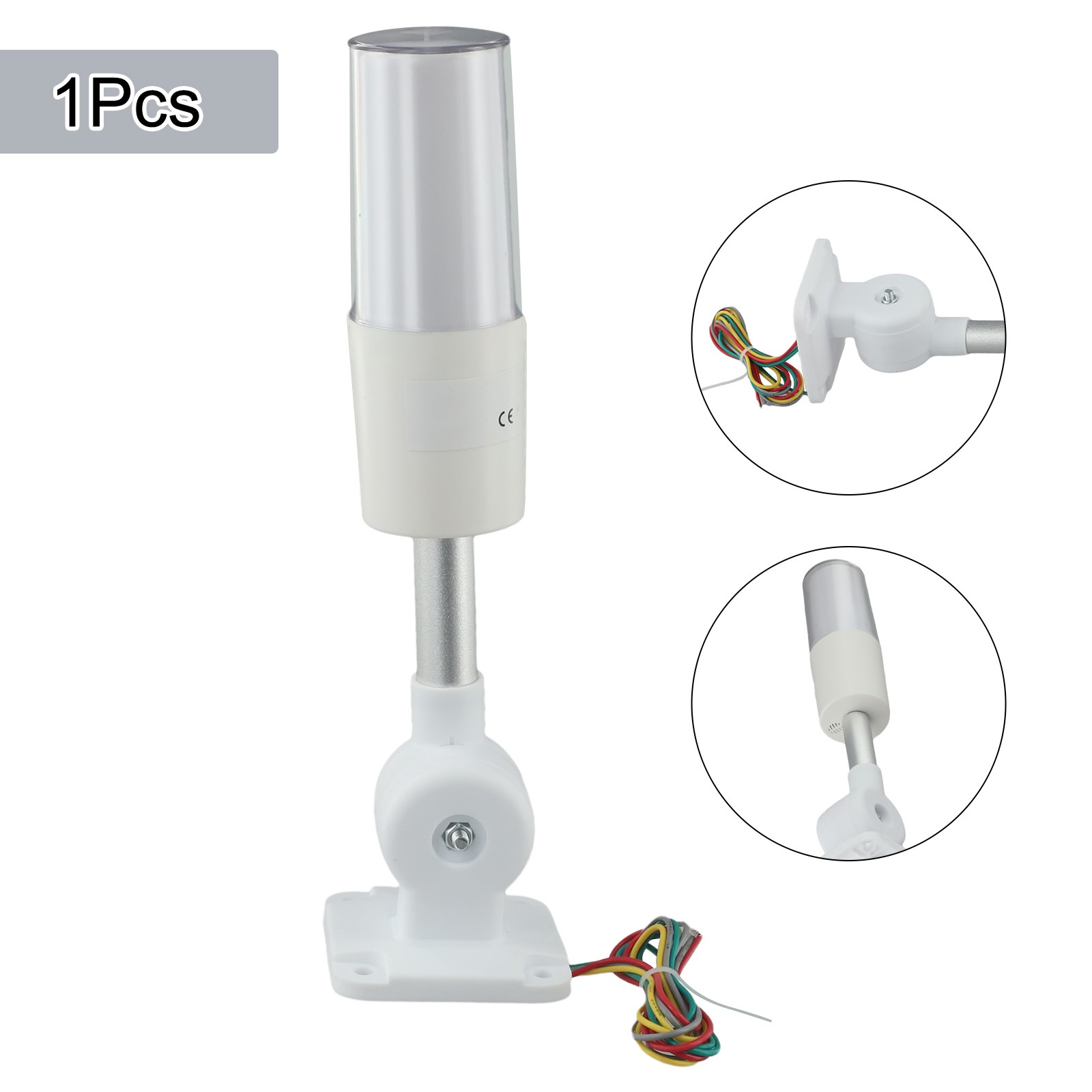 24V LED Sirene Alarmleuchte kompaktes Design Stand-/Blinklicht Optionen - Bild 15 von 35