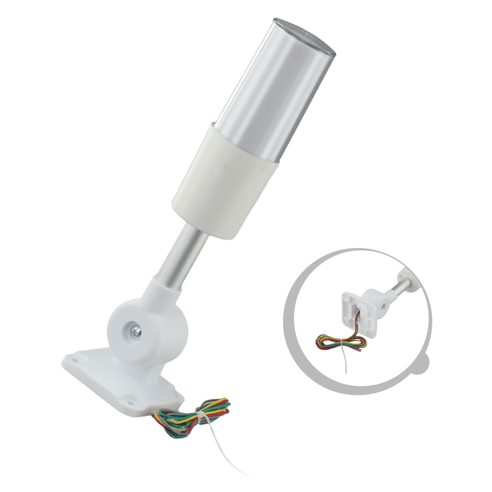 24V LED Sirene Alarmleuchte kompaktes Design Stand-/Blinklicht Optionen - Bild 16 von 35