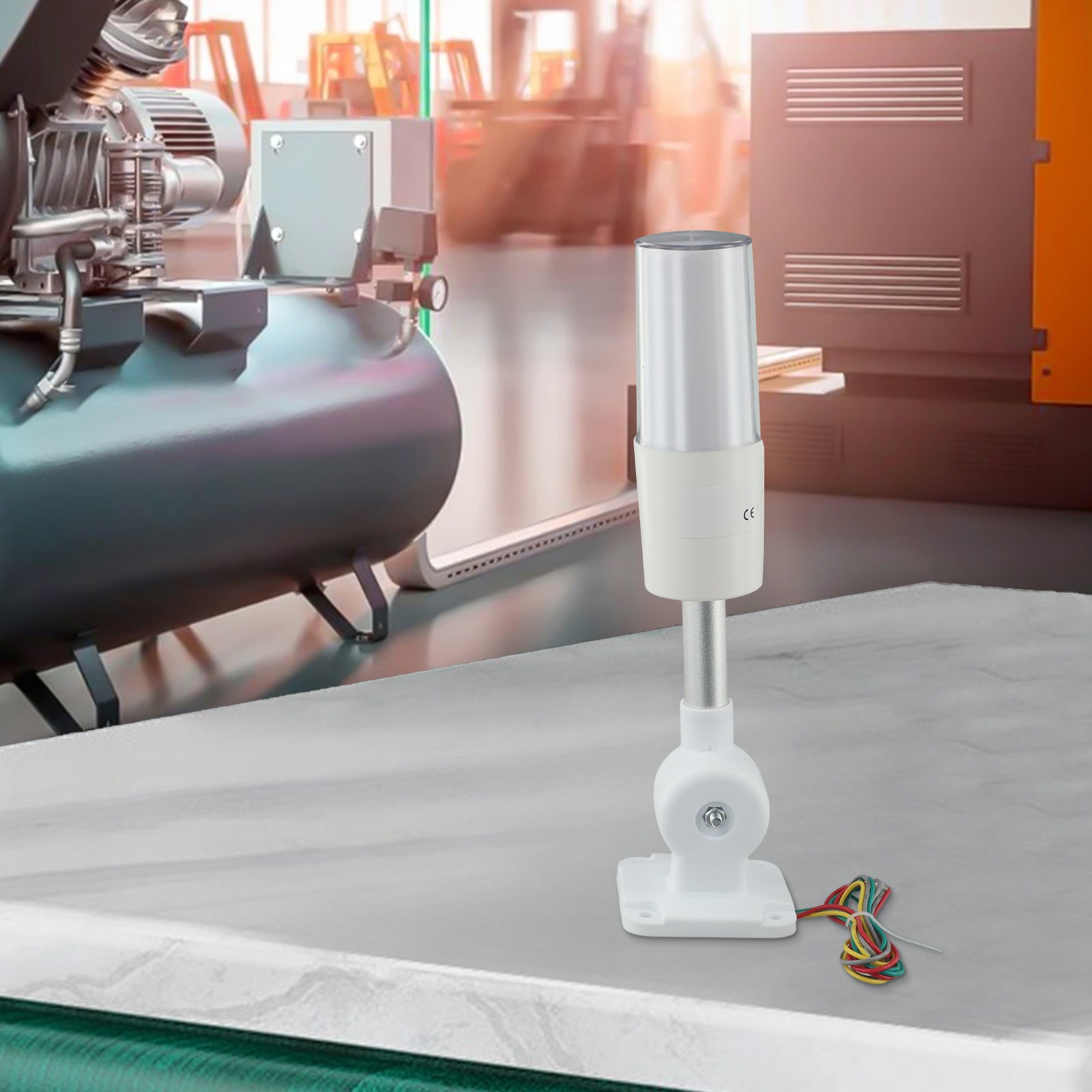24V LED Sirene Alarmleuchte kompaktes Design Stand-/Blinklicht Optionen - Bild 17 von 35
