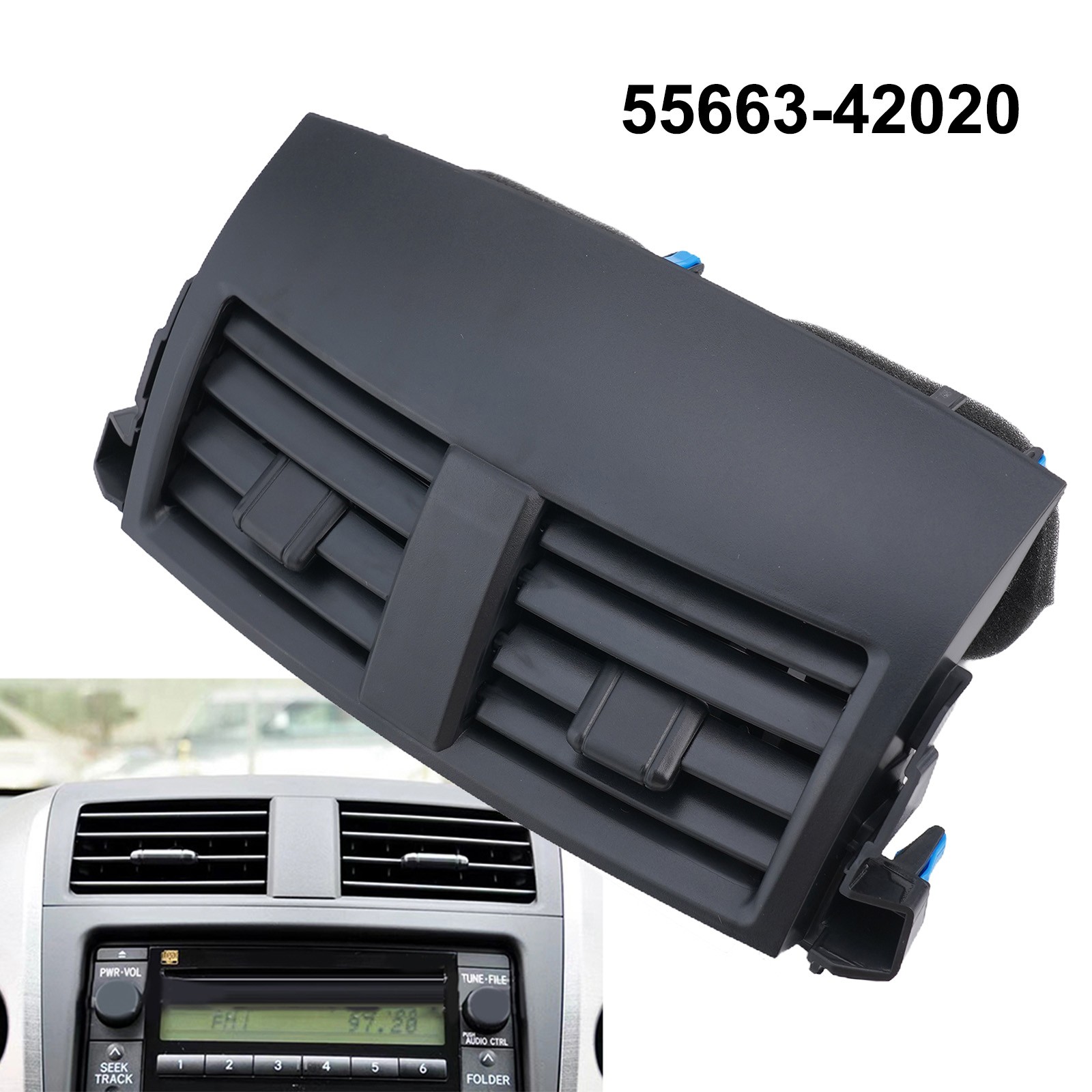Parts Air Dash Vents Panel Easy Installation Repair Replacement Brand New - Picture 10 of 12