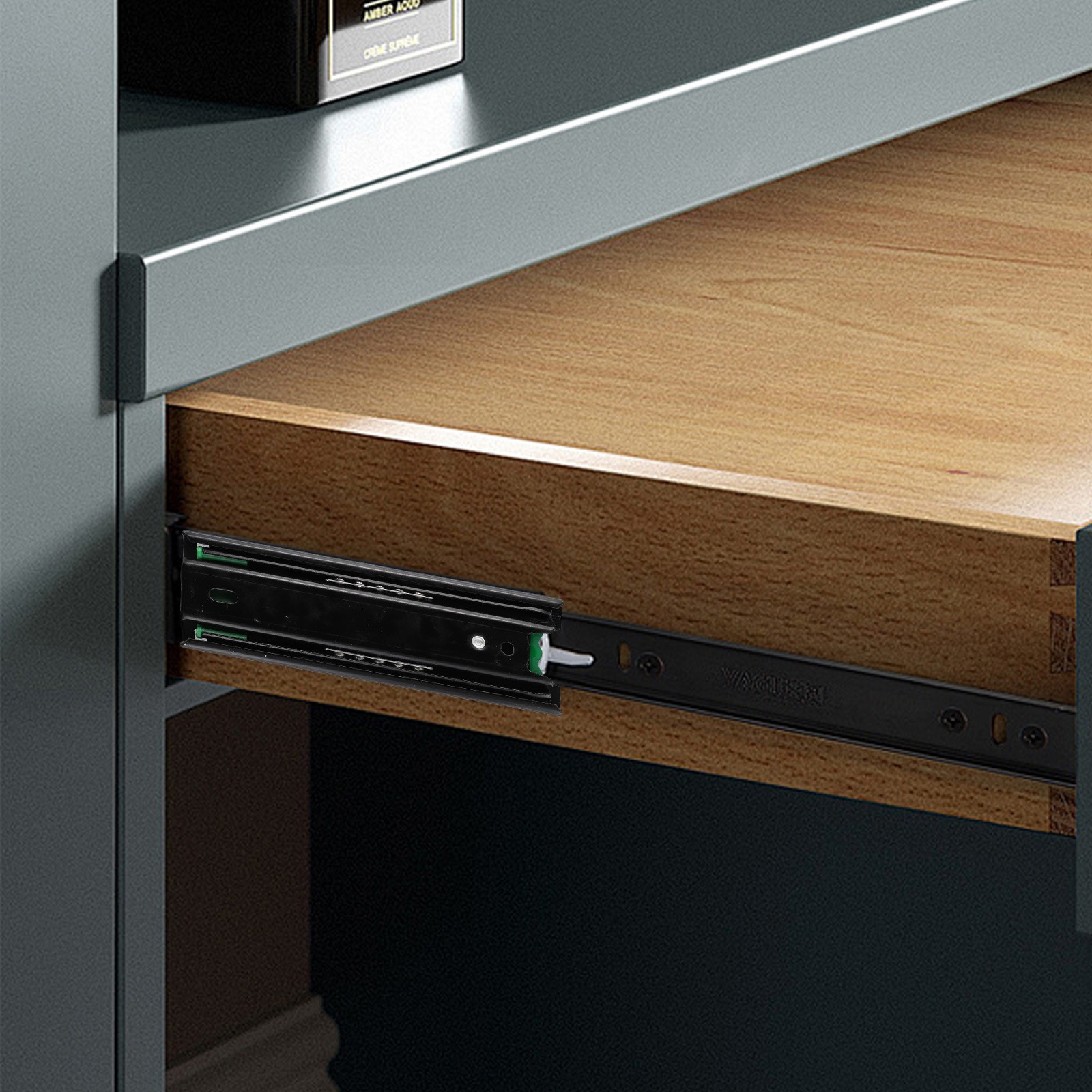 Compact and Sturdy 45mm Wide Drawer Slides for Ultra Short Small Drawers - Picture 22 of 34