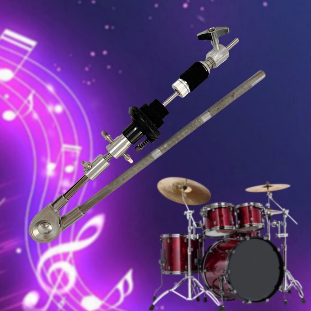 Support de Cymbale de Remplacement Force de Serrage Forte Utilisation Multifonct
