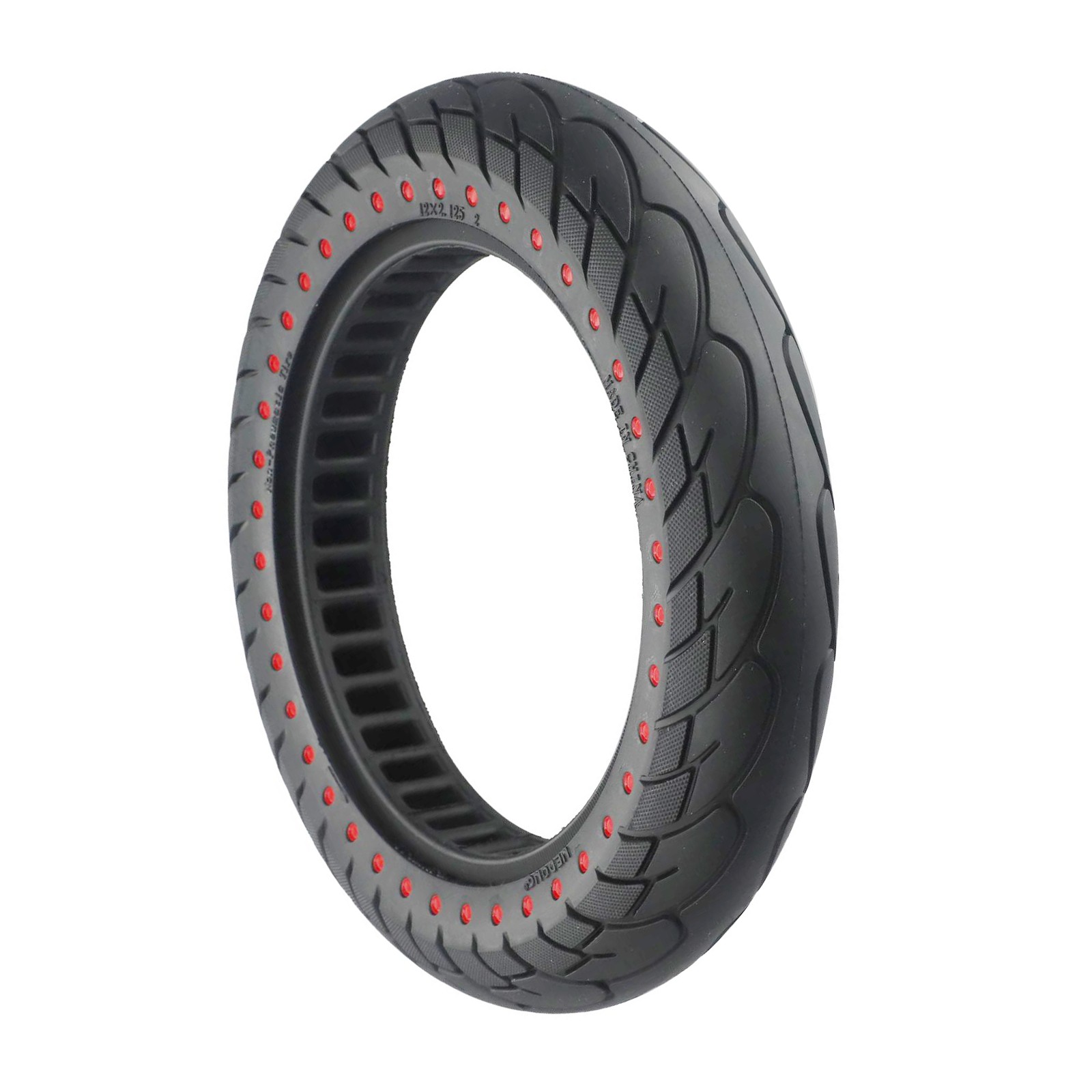 Superior Quality 12 5x2 125 Solid Tyre for 12 Inch Electric Bikes and Scooters - Picture 16 of 36