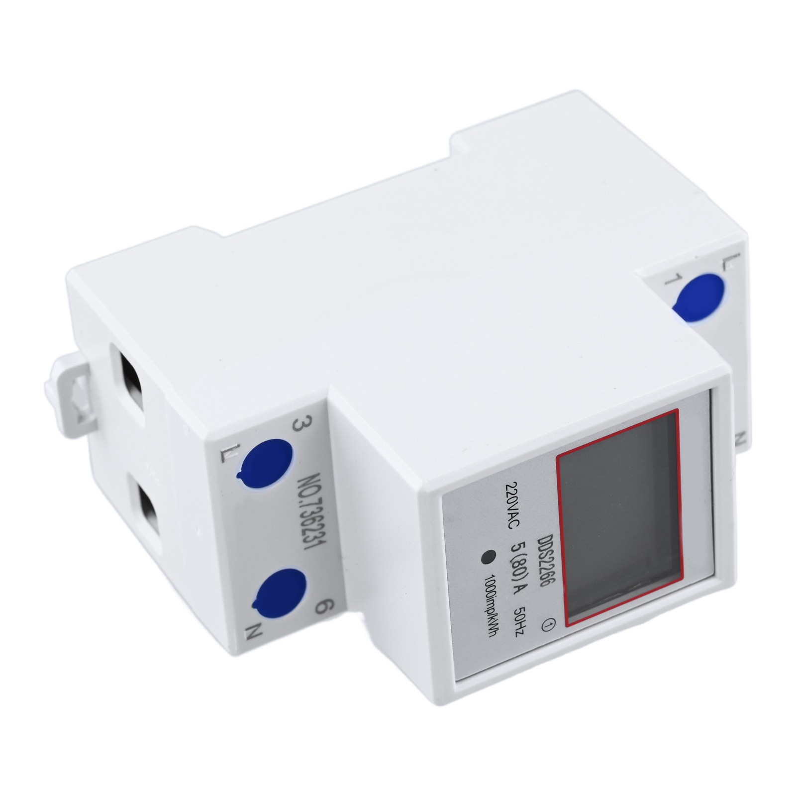 Mini Hutschiene LCD Energiemessgerät zur genauen Stromverbrauchsmessung - Bild 22 von 34