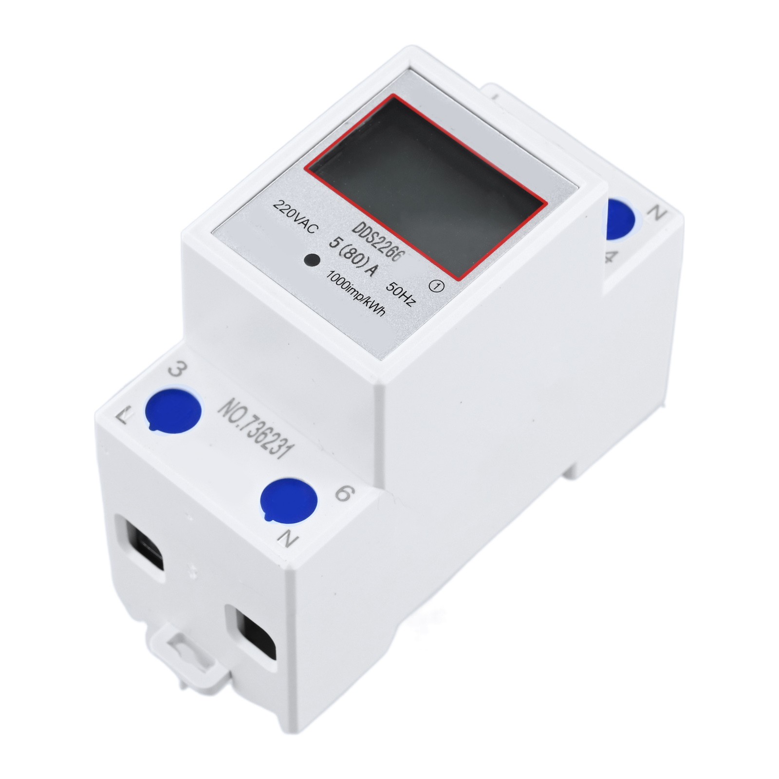 Mini Hutschiene LCD Energiemessgerät zur genauen Stromverbrauchsmessung - Bild 14 von 34
