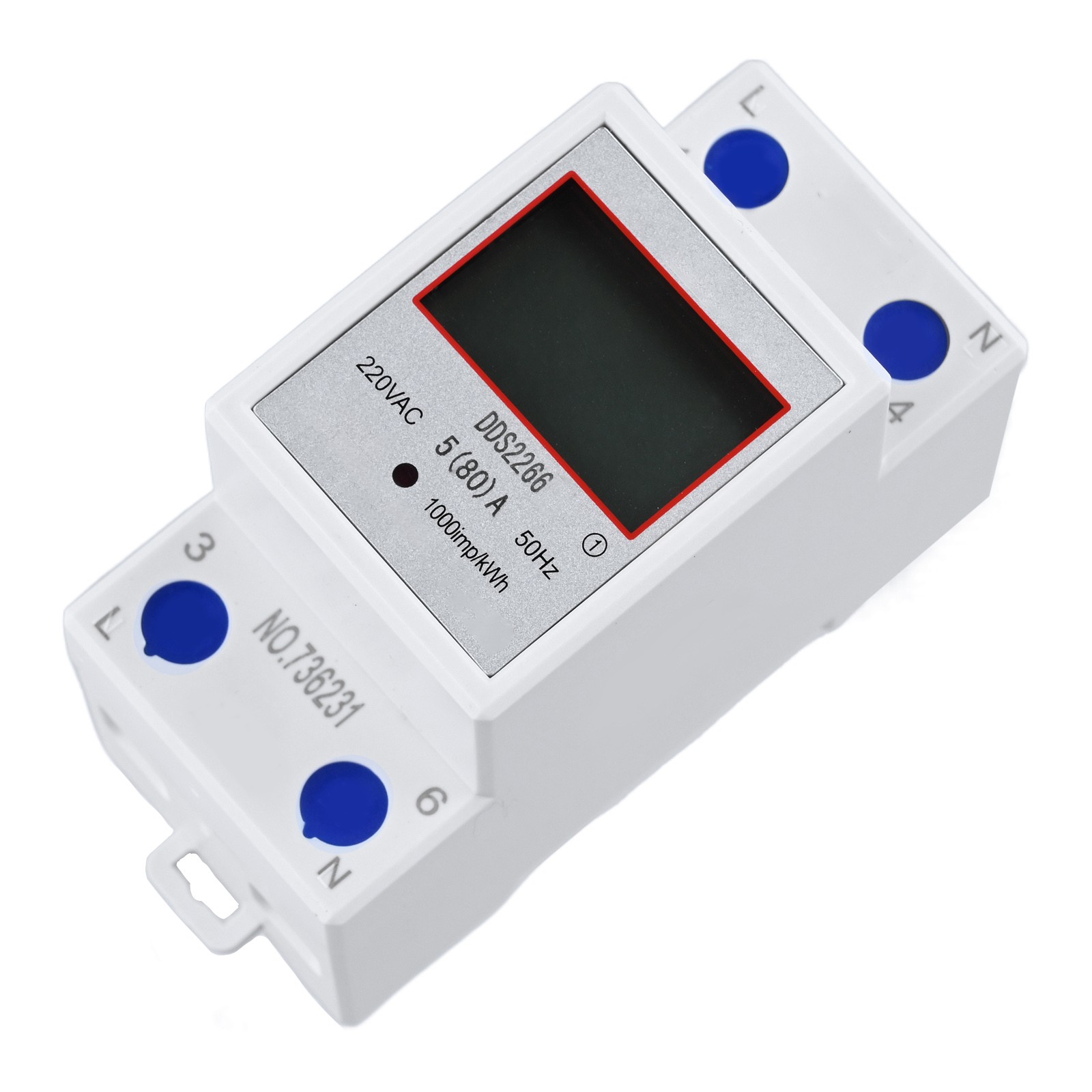 Mini Hutschiene LCD Energiemessgerät zur genauen Stromverbrauchsmessung - Bild 21 von 34