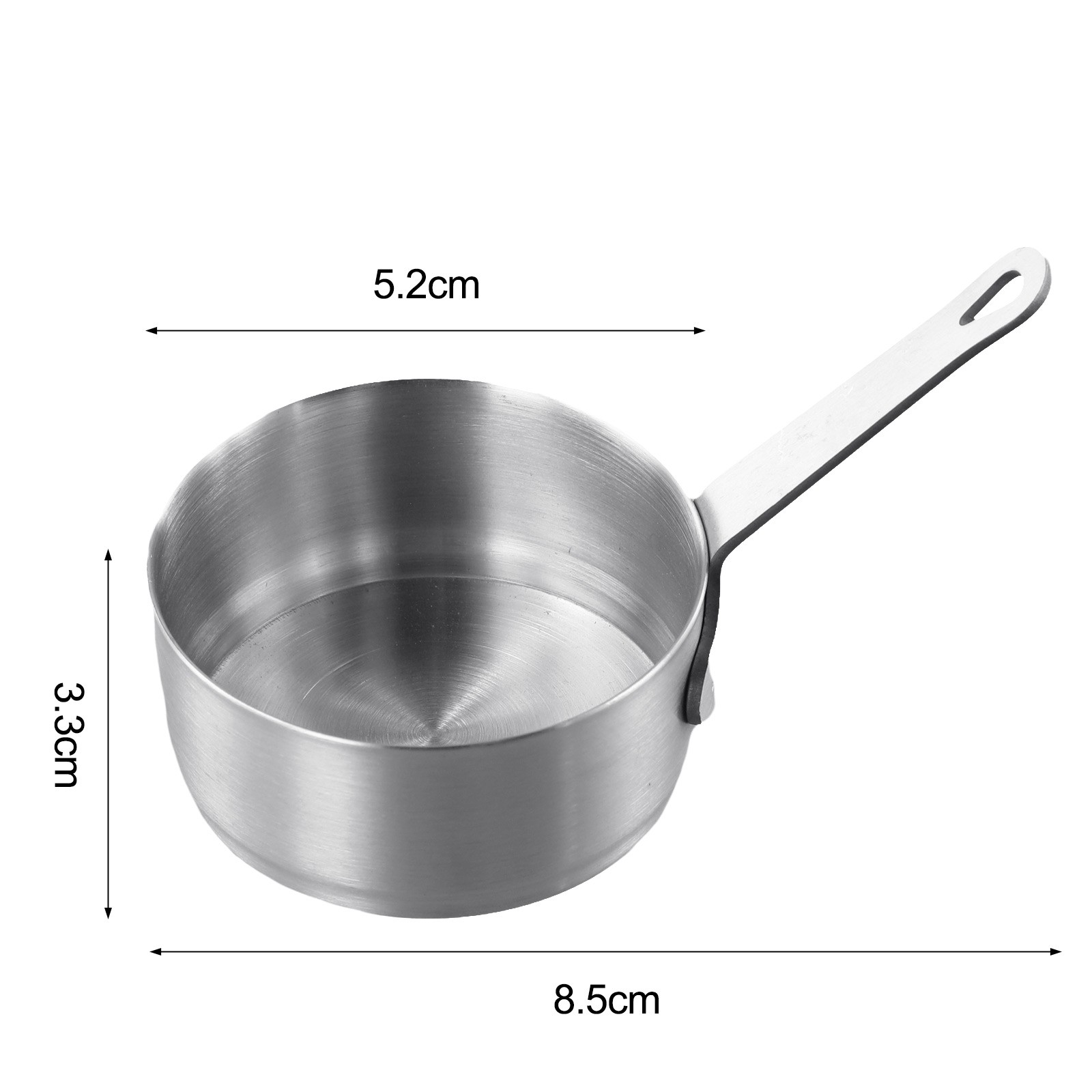 Convenient Stainless Steel Small Saucepan NonStick Pan for Boiling Milk