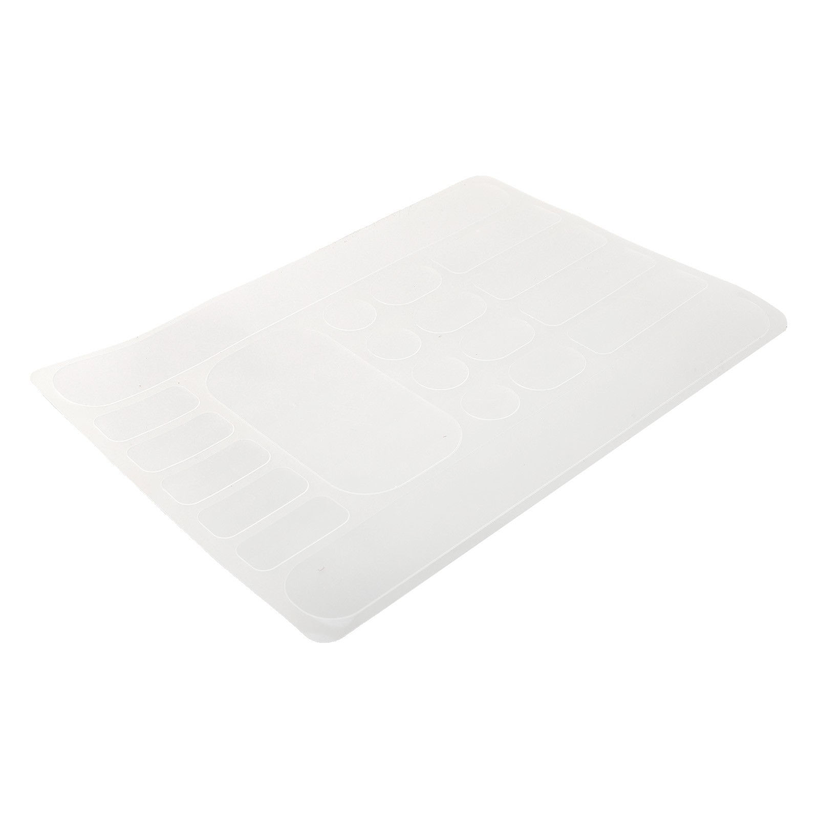 Transparent Rectangular Strip for Upper Fork Lower Fork and Frame Chain Guard