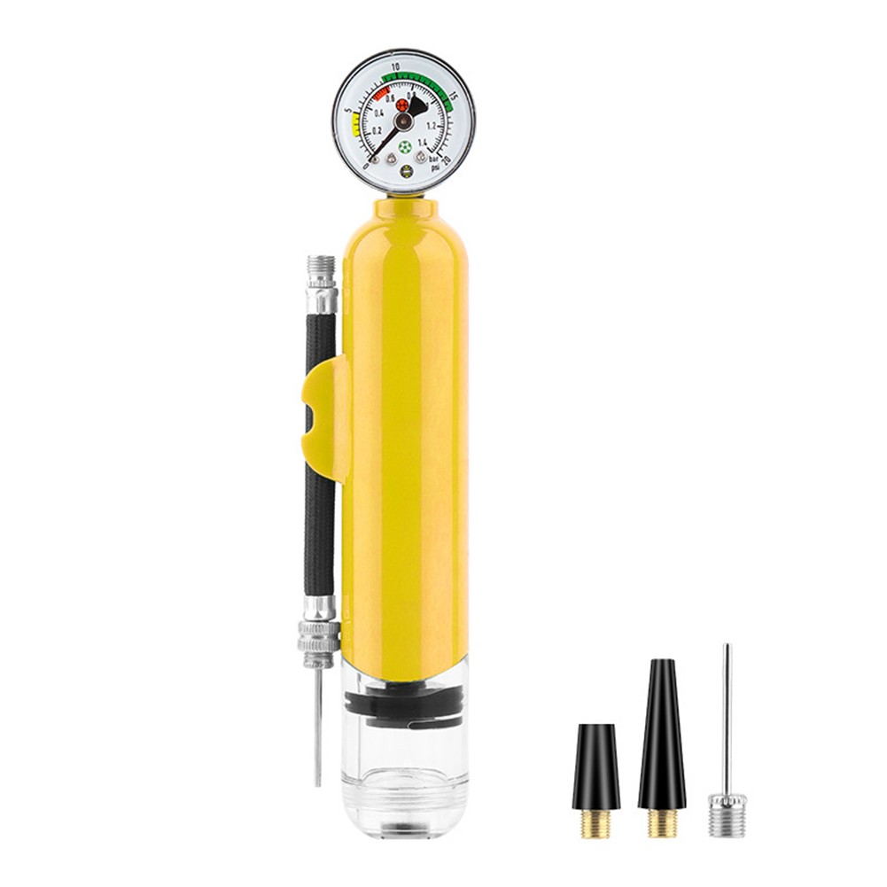 Portable Multifunctional Ball Inflator with Pressure Gauge for Balloons