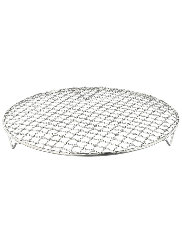 27cm Grillrost Rund Edelstahlnetzmatte Holzkohle Elektro Gas BBQ im Freien - Bild 34 von 47