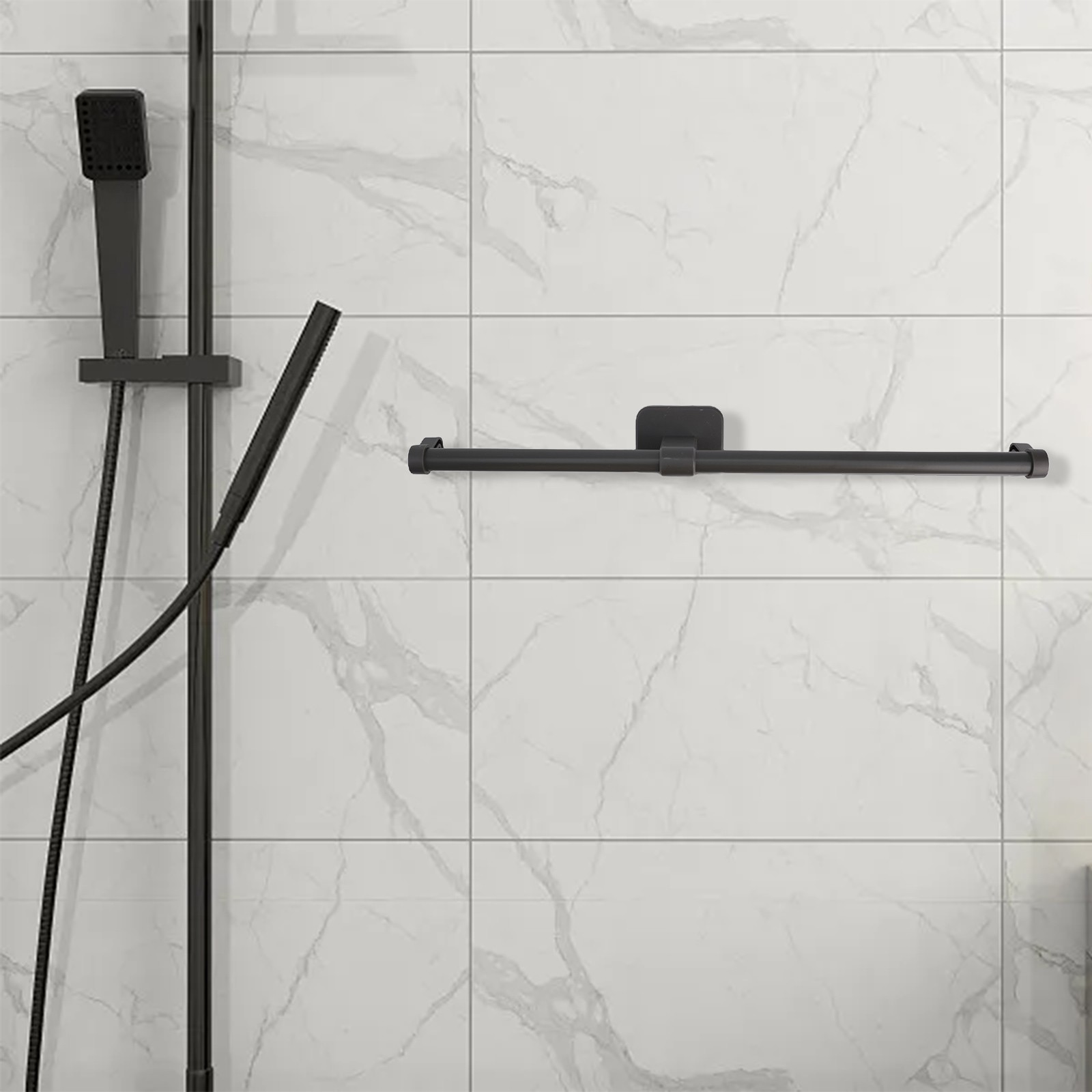 Schäden Selbstklebend Badezimmertuchbar Badezimmerwand Bohrungen Erforderlich - Bild 44 von 58