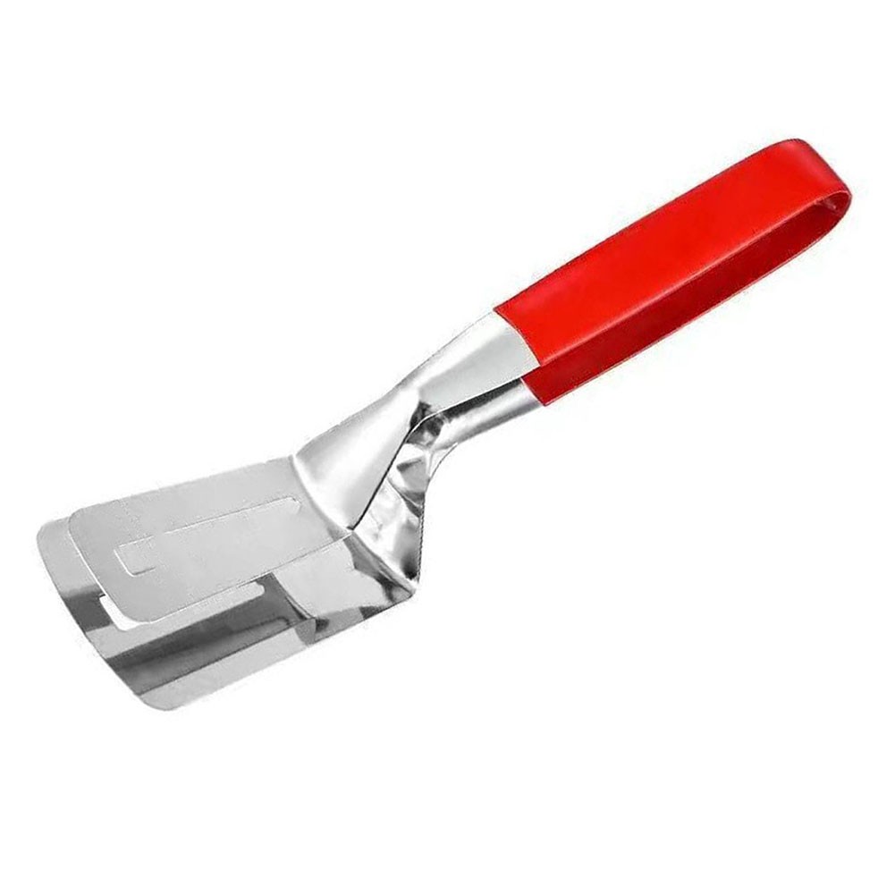 All Purpose Stainless Steel 2 in 1 Kitchen Spatula Tongs BBQ Grill Accessory - Picture 13 of 14