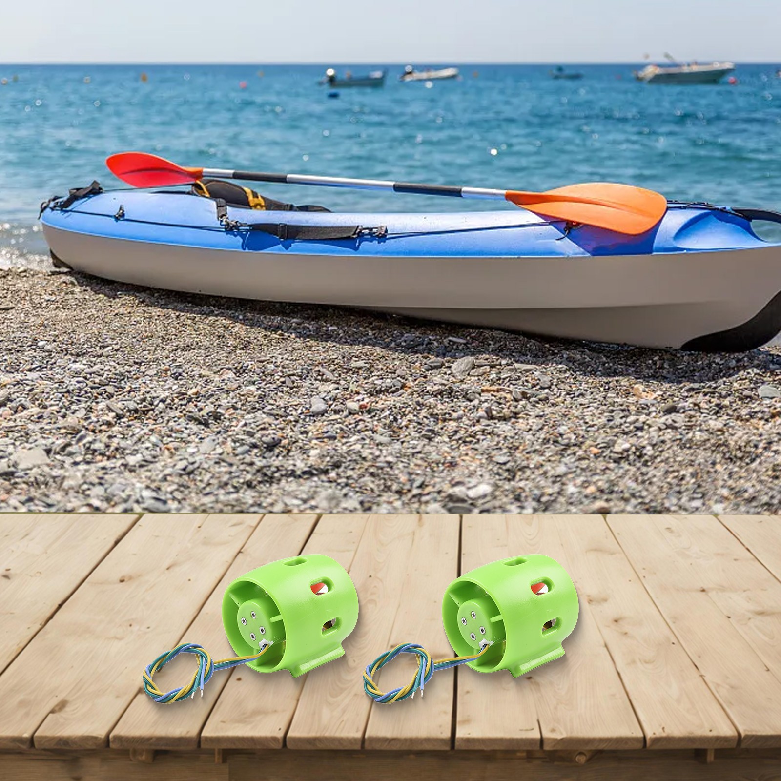 Conduce aún más tu barco de radiocontrol con nuestra hélice de motor eléctrico sin escobillas - Imagen 26 de 51