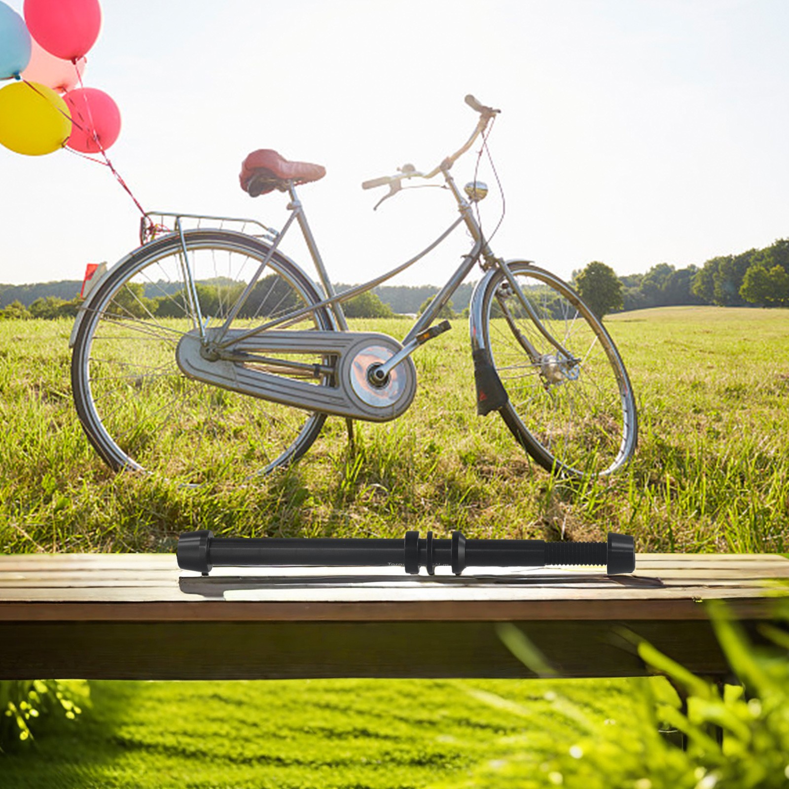 Bike Trainer Thru Axle Skewer Perfect for Indoor Training (70 characters)