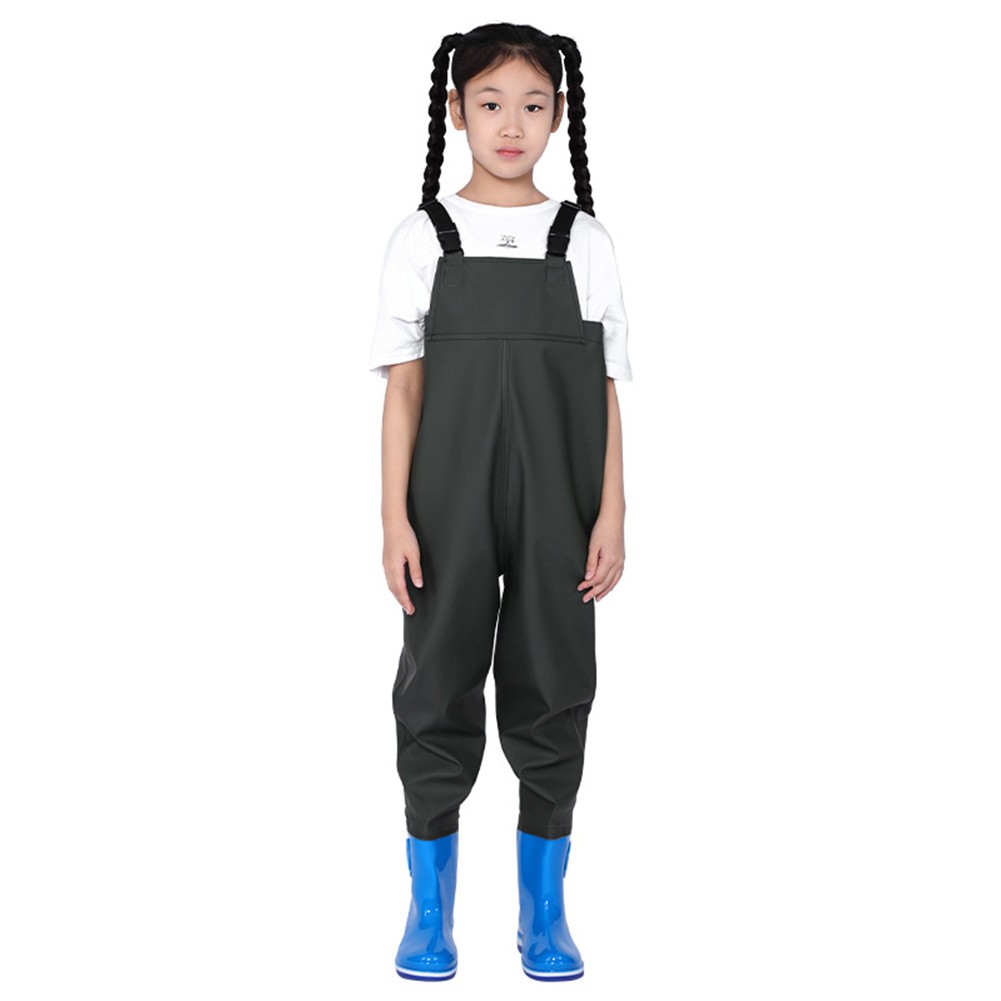 Secure Fit Boots Kids Fishing Waders Integrated Boot Outdoor Adventures - Photo 29/29