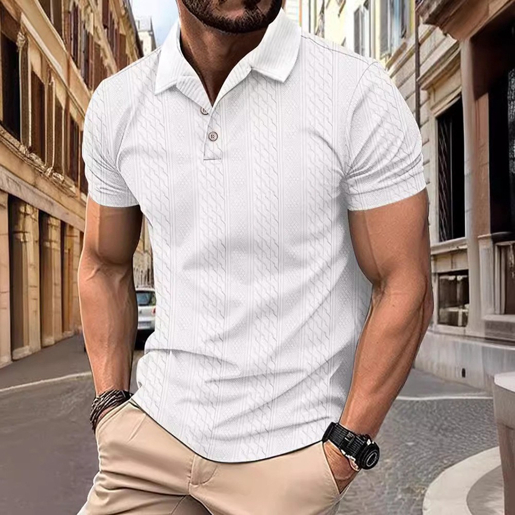 Brand New Men\'s T-shirts Regular Regular Length Slight Stretch Solid Color - Picture 14 of 22