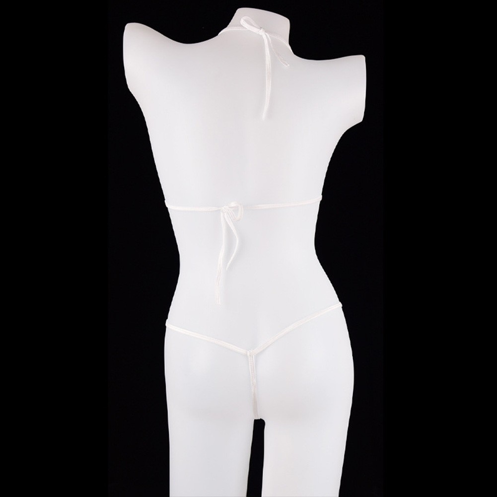 Ensemble maillot de bain à bretelles en maille pour vente en gros femme maillot de bain bikin
