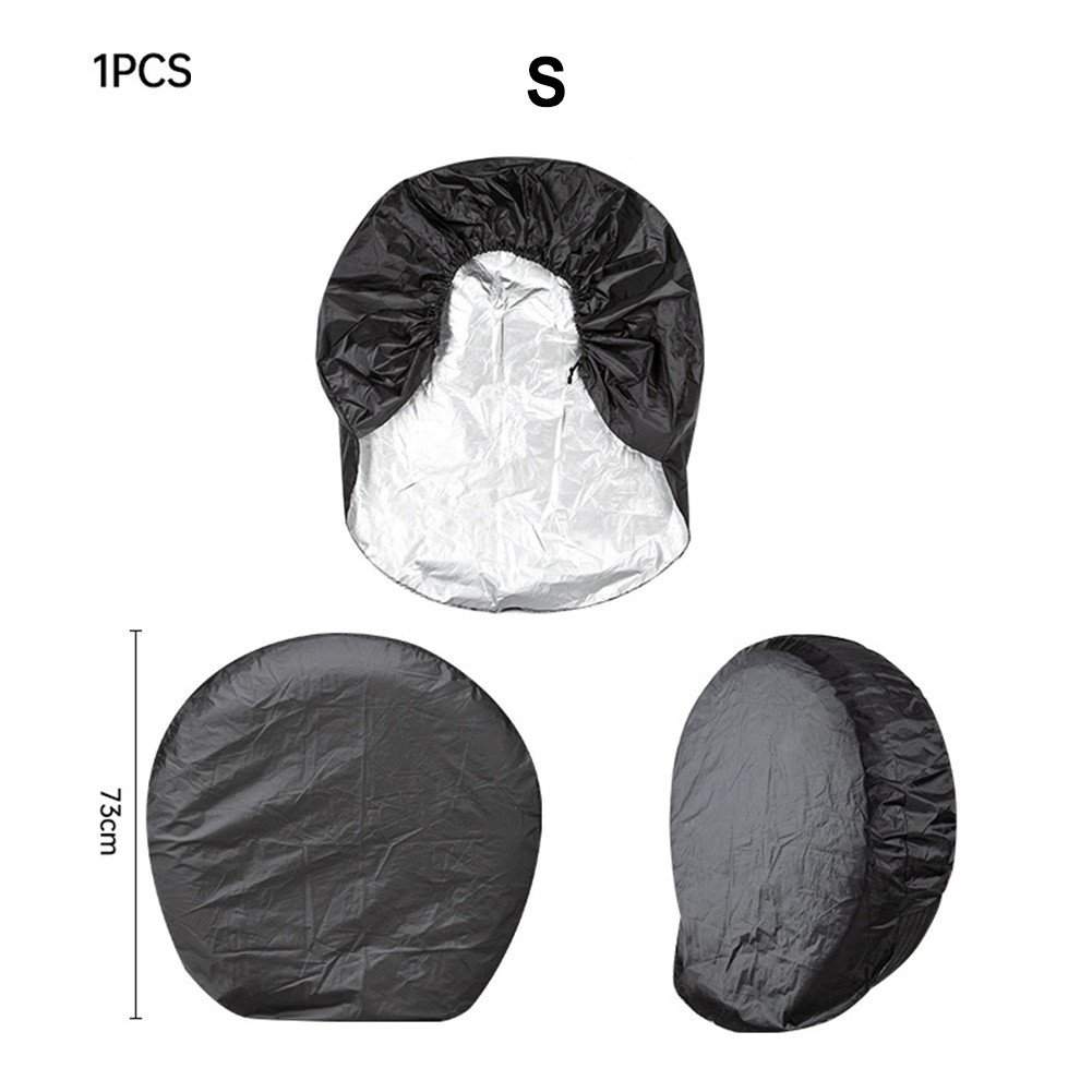 Sun proof and Water proof Car Tire Cover Set of 4 for Added Durability - Picture 20 of 22