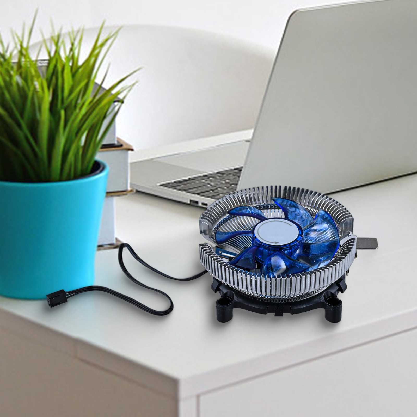 Für effektiven blauen LED Aluminium CPU Kühler für Hochleistungskühlung - Bild 15 von 24