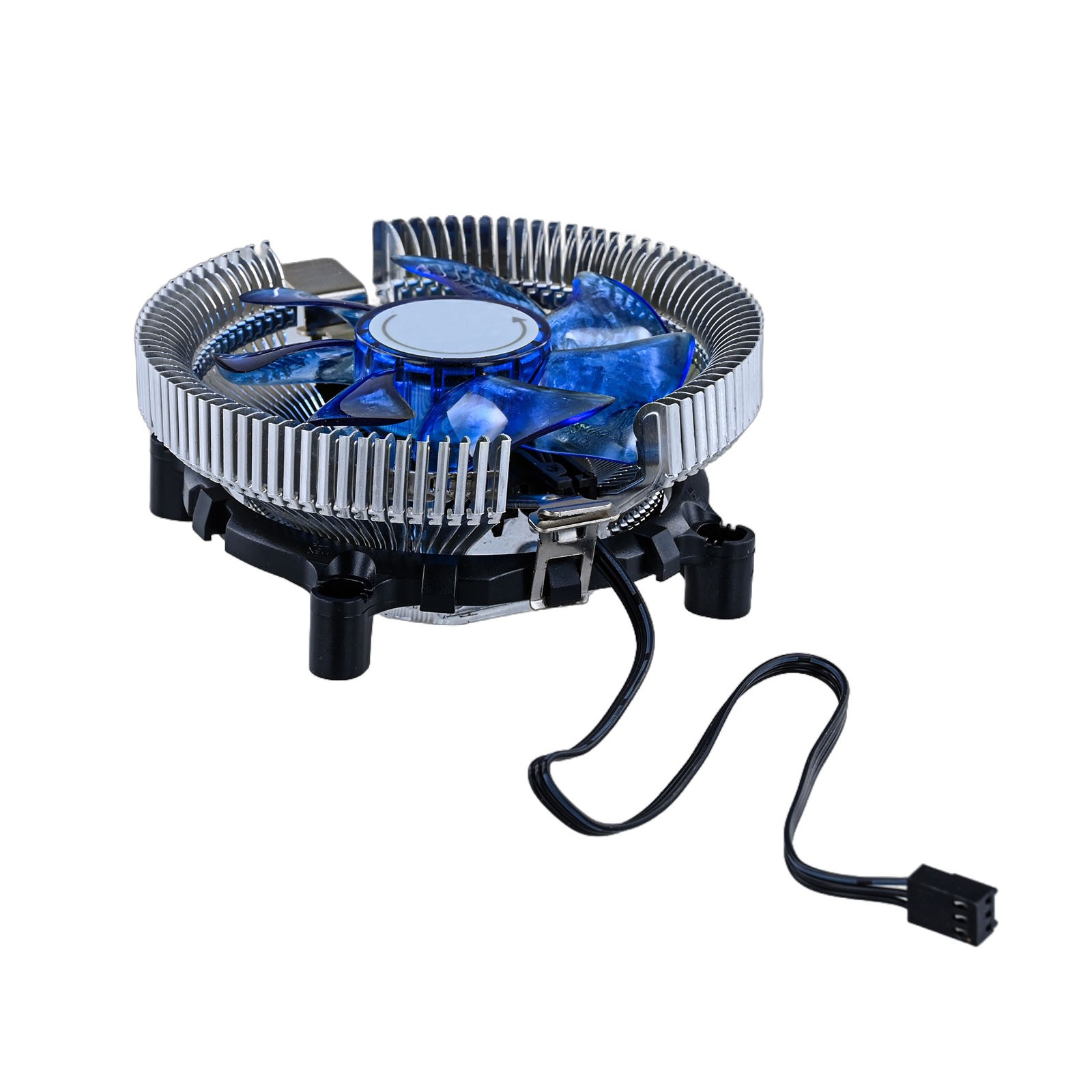 Refroidisseur CPU LED Bleu Puissant avec Dissipateur Thermique en Aluminium pour - Photo 23/24