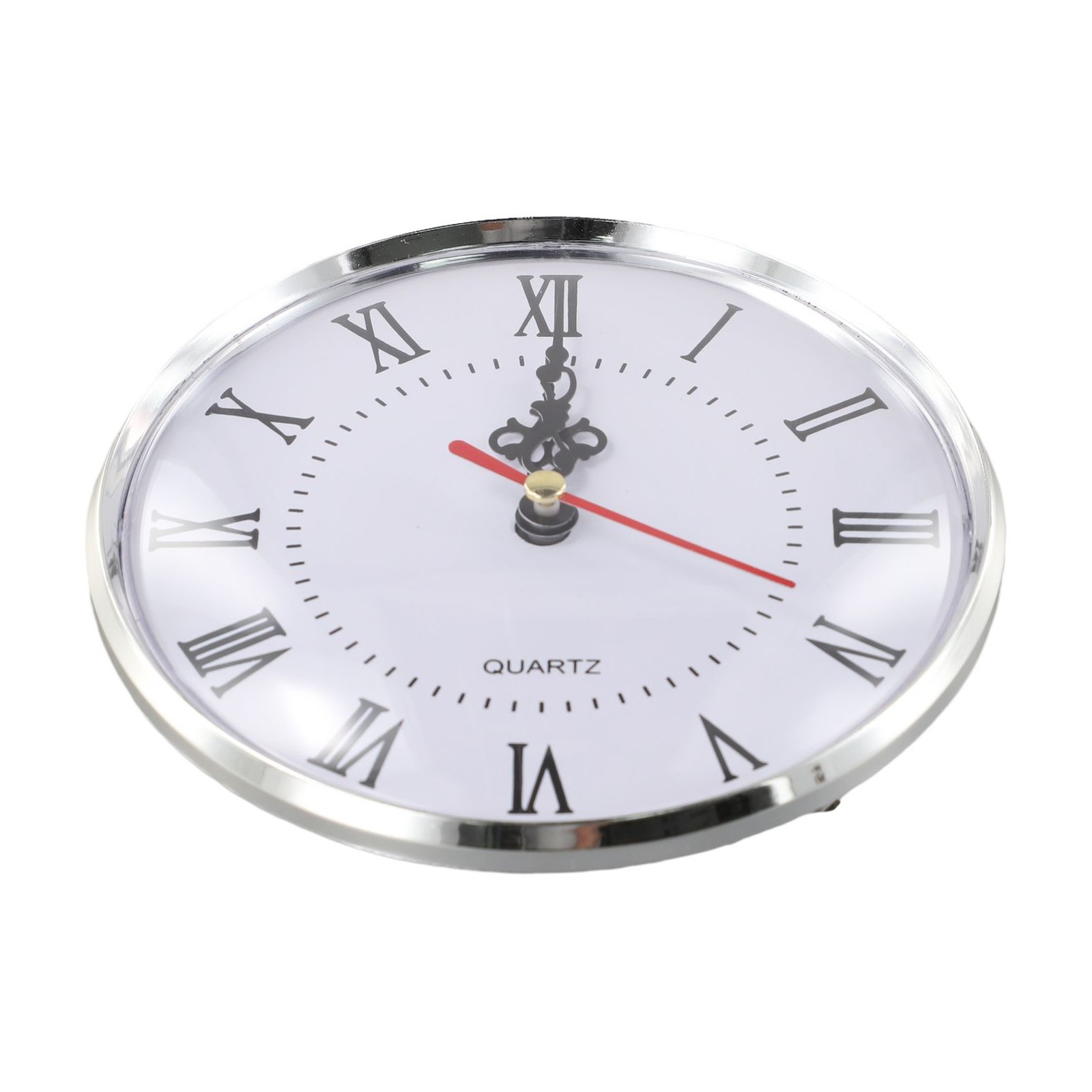 DIY 130MM Quartz Clock Insert Movement Roman Numeral Replacement Gold Silver - Picture 26 of 36