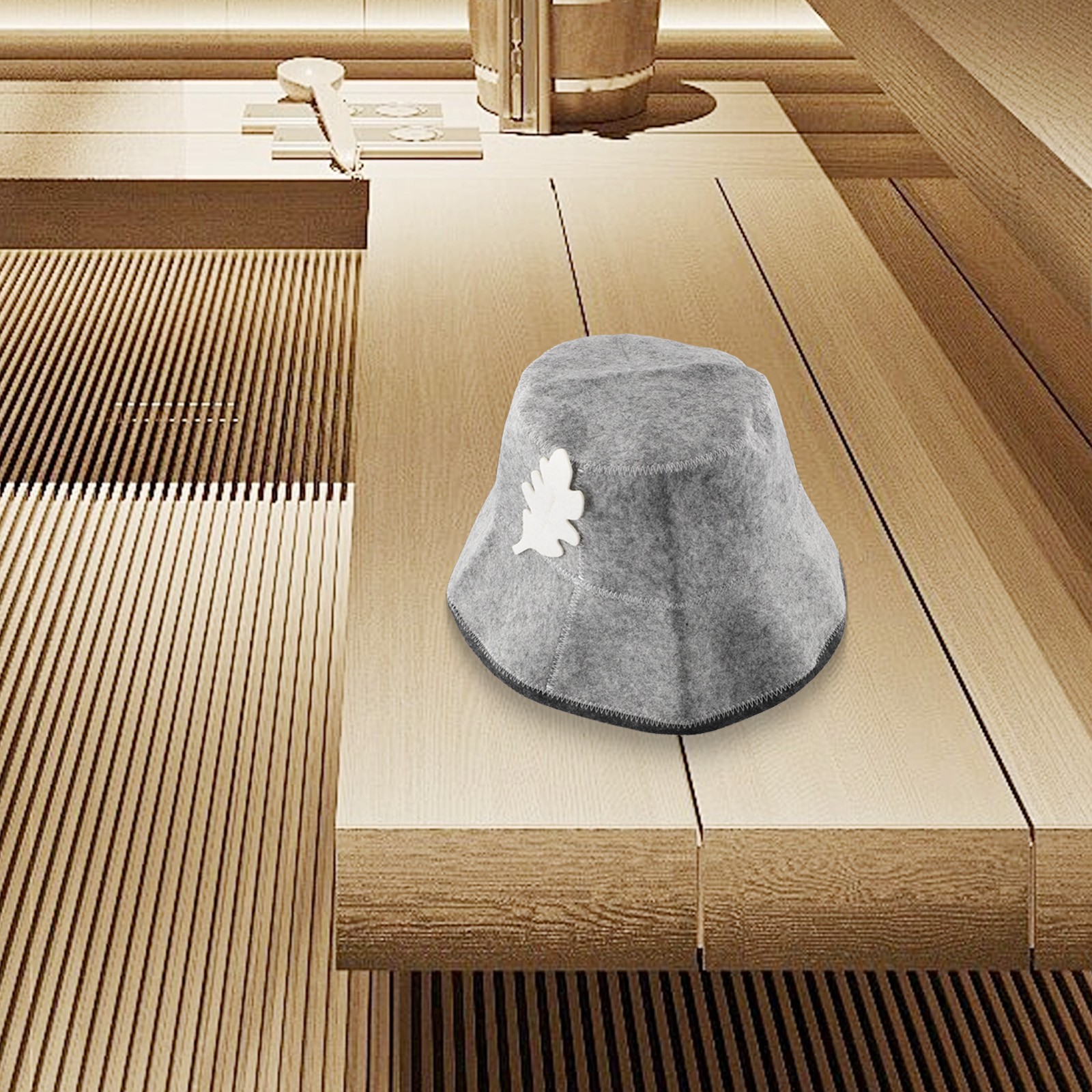 Felt Sauna Hat Size Water Absorption Complete Your Sauna Experience - Bild 39 von 48