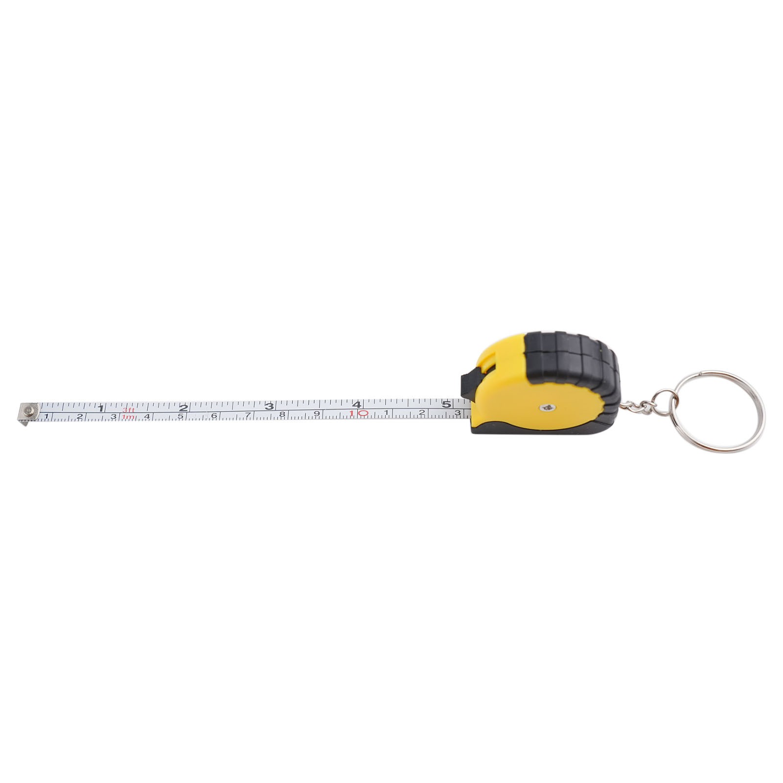 1m Multipurpose Measure Tape With Keychain Soft Steel-Ruler Metric Inch Tape