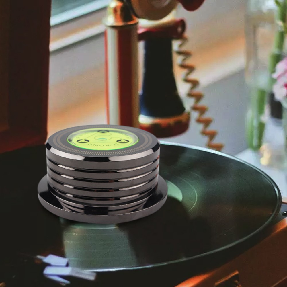 Spindle Hole LP Turntables Recording Stabilizer Vinyl Record Turntable