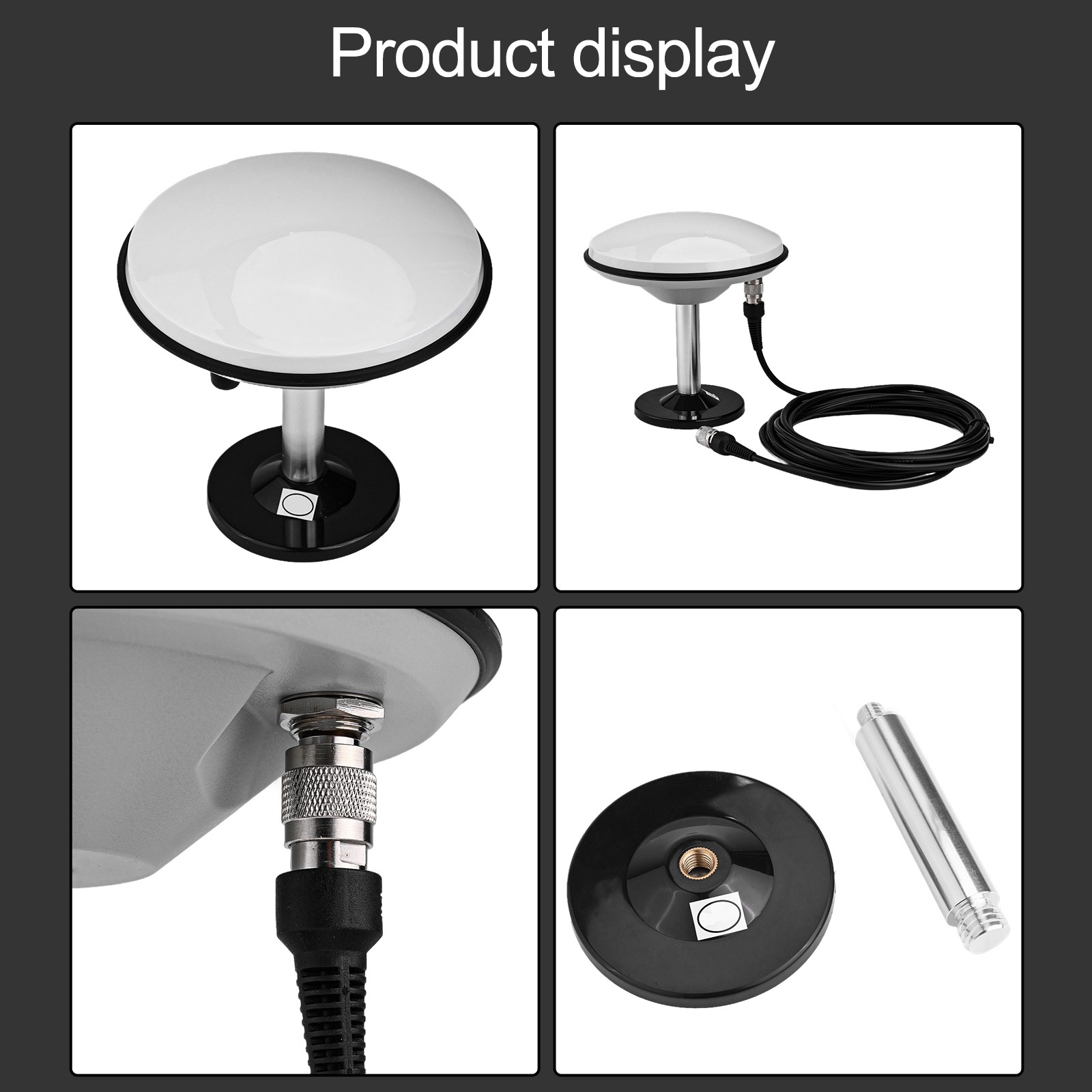 STARF 107 + M90SD Magnetfuß GPS Antenne Kit für Präzisionsanwendungen - Bild 21 von 32