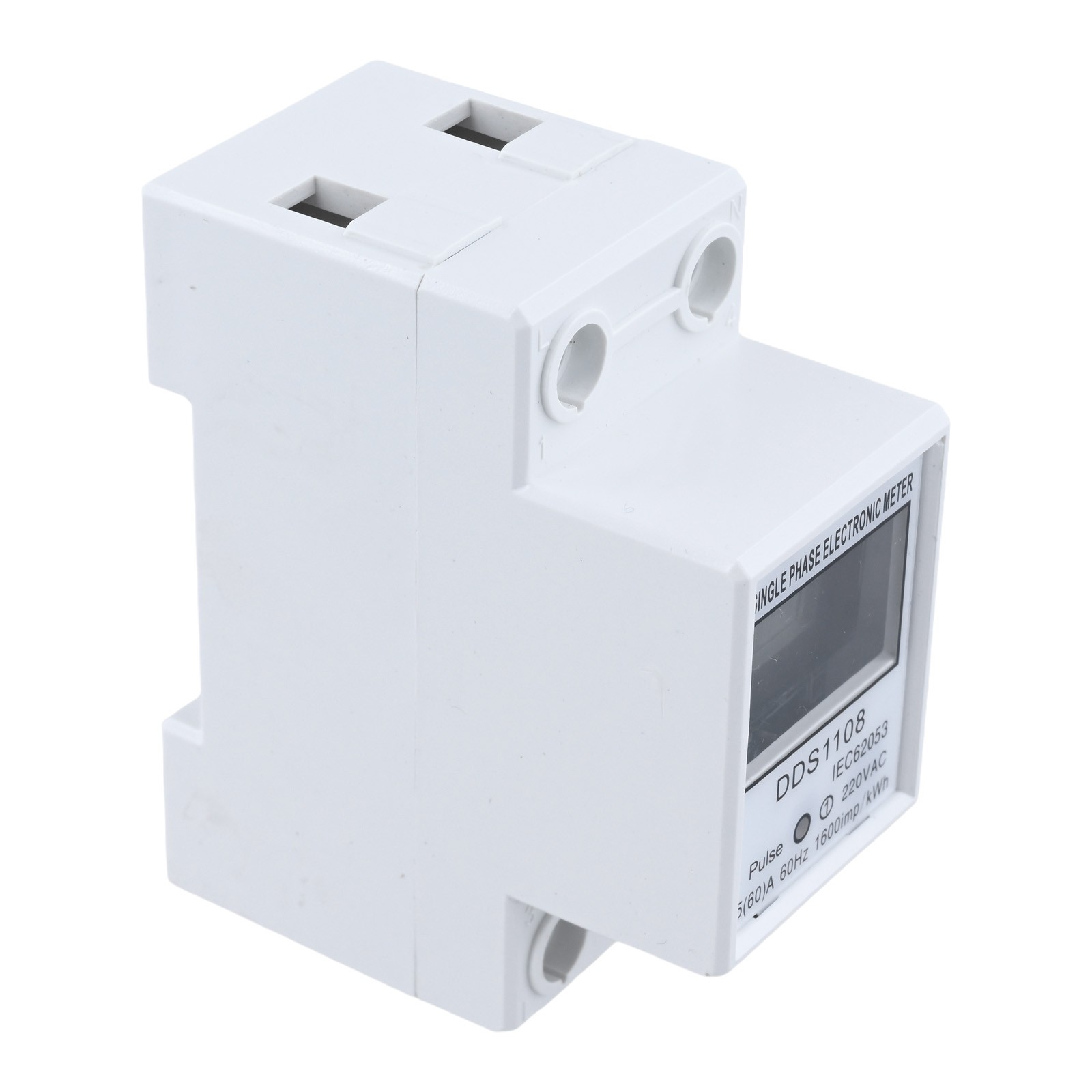 Stromzähler Hutschiene Einphasig LCD Digital Stromverbrauch Energiezähler - Bild 19 von 27