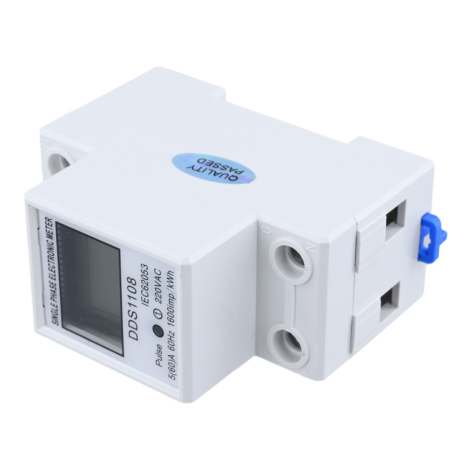 Stromzähler Hutschiene Einphasig LCD Digital Stromverbrauch Energiezähler - Bild 20 von 27