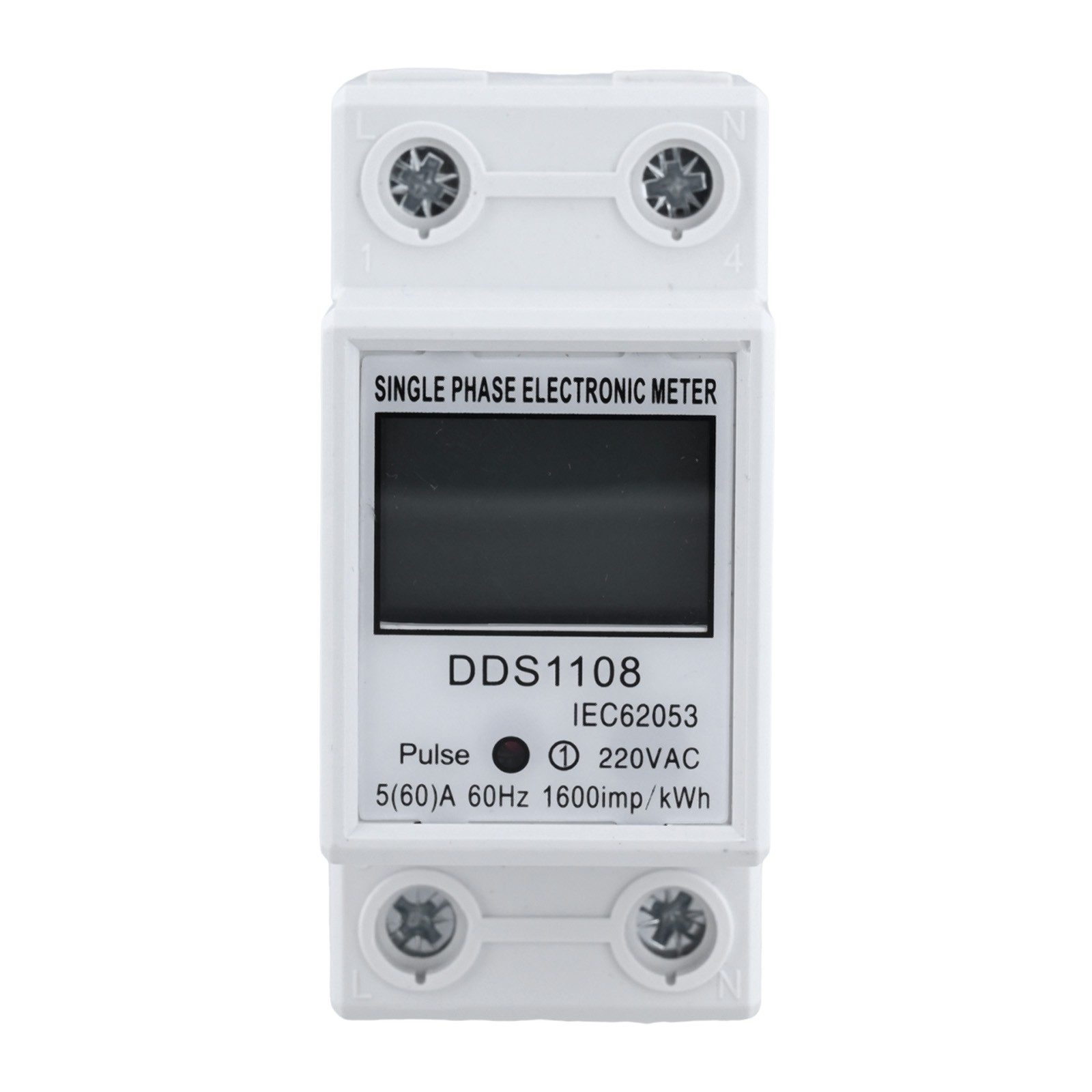 Stromzähler Hutschiene Einphasig LCD Digital Stromverbrauch Energiezähler - Bild 23 von 27