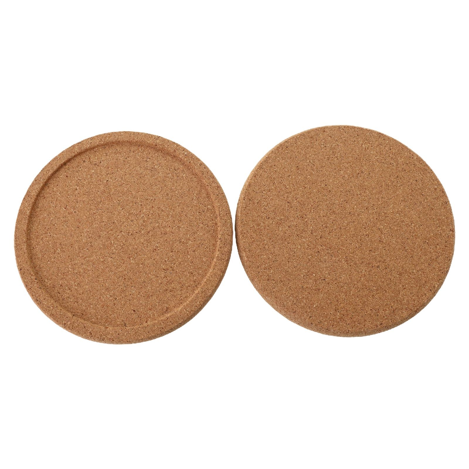 Protégez vos vendre meubles avec des sous-verres en liège dosette ronde en bois naturel