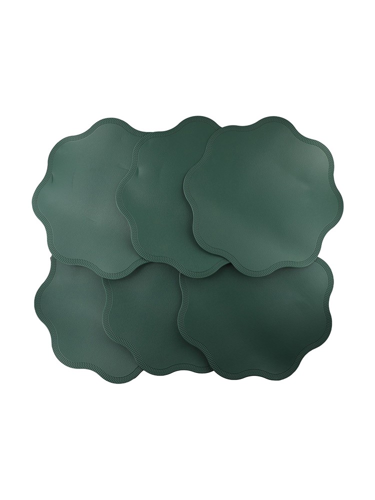 Modern Design PVC Placemats Set of 6 Heat Resistant Table Mat for Everyday Use - Picture 71 of 81