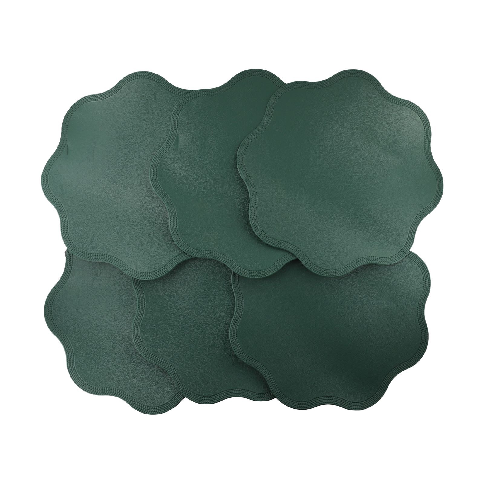 Sleek and Practical PVC Place Mats Set of 6 Heat Resistant Easy to Clean - Picture 54 of 69