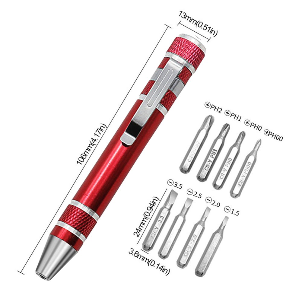 Handy Hand Screwdriver Pen Set Convenient Tool for Home and Work Projects - Picture 43 of 47