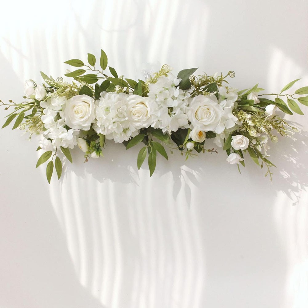 Wedding Arch Flowers Artificial Rose Flower Swag For Decoration Rose