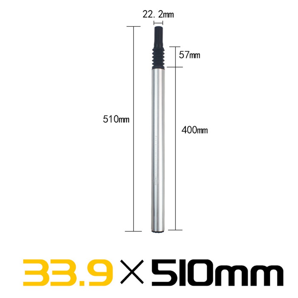 Quick and Easy Installation 33 9mm Folding Bike Seatpost with Shock Absorber