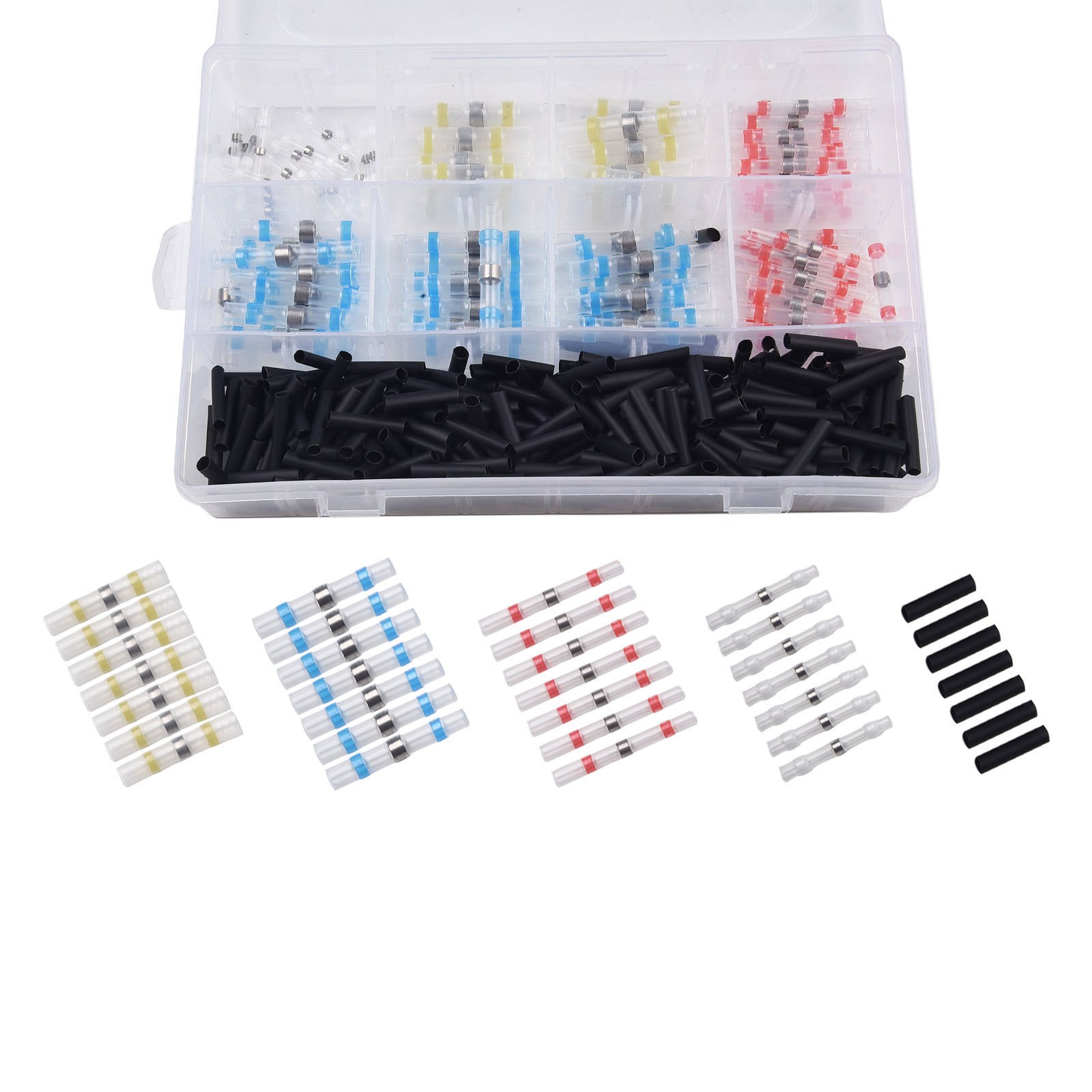 SALDATURA SIGILLARE MANICOTTO Termoretraibile Terminale Kit Impermeabile Filo 285604312466 SALDATURA SIGILLARE MANICOTTO Termoretraibile Terminale Kit Impermeabile Filo 285604312466