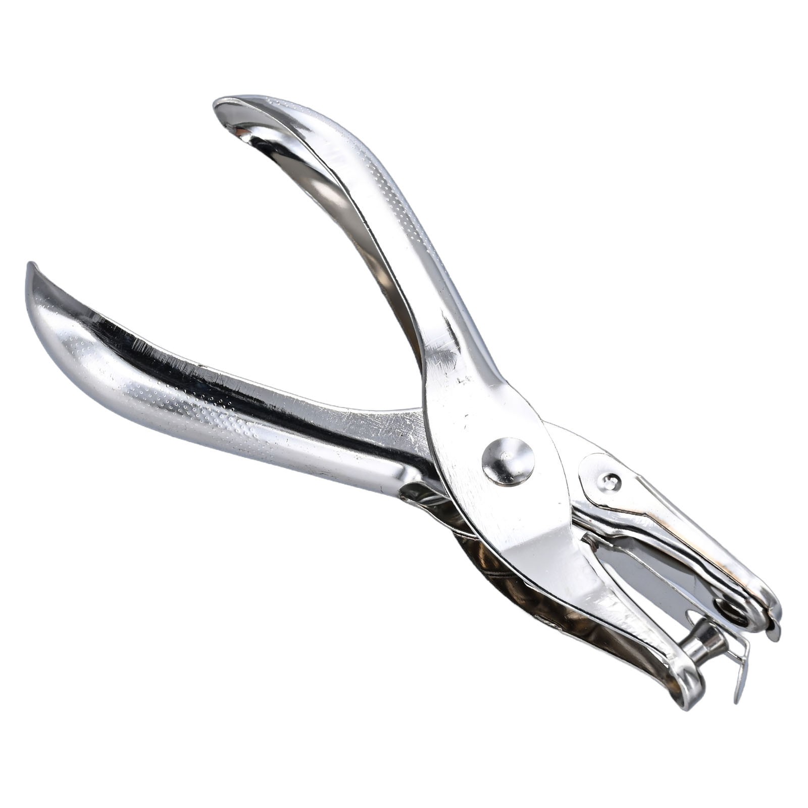 Compact Single Hole Punch Pliers Metal Handheld Paper Punch for DIY Projects - Foto 27 di 36