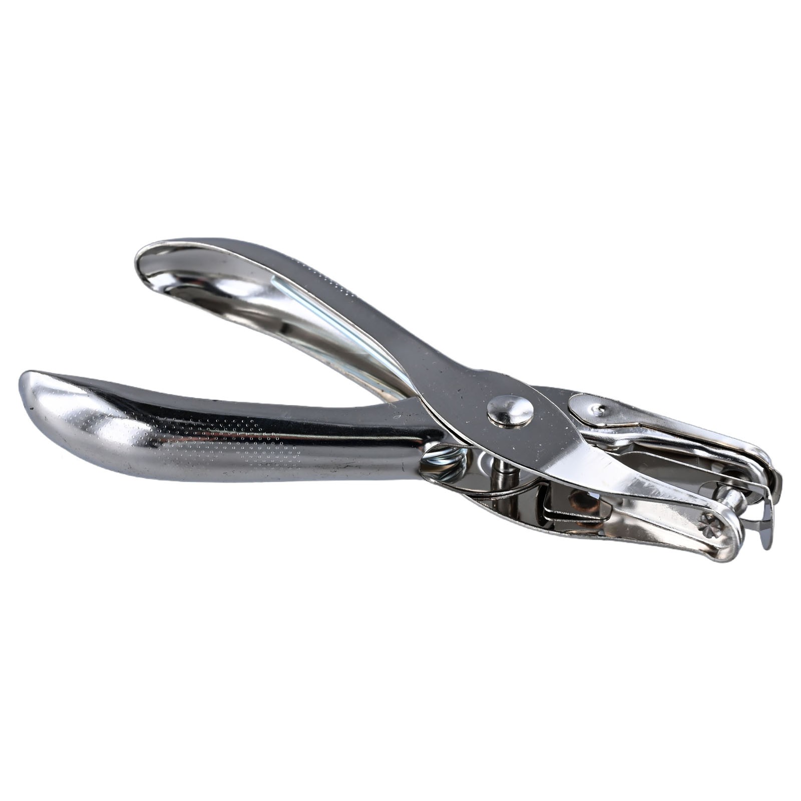 Compact Single Hole Punch Pliers Metal Handheld Paper Punch for DIY Projects - Foto 30 di 36