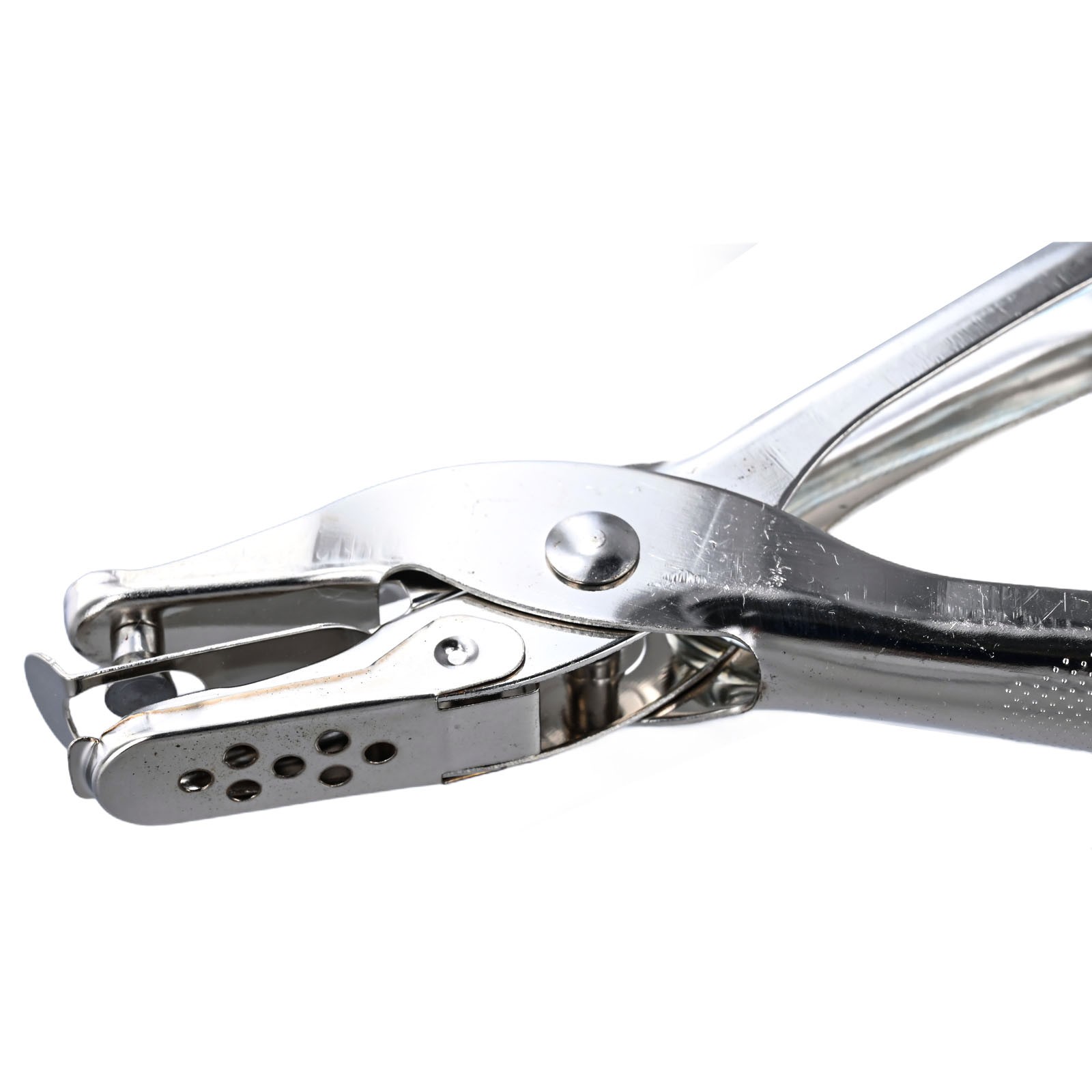 Compact Single Hole Punch Pliers Metal Handheld Paper Punch for DIY Projects - Foto 34 di 36