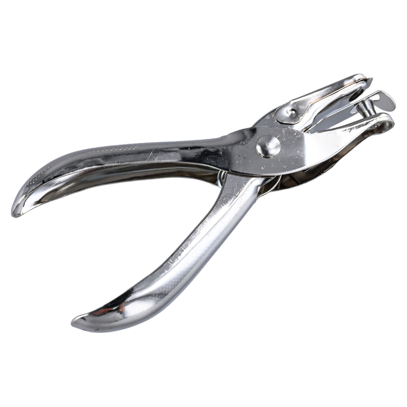 Compact Single Hole Punch Pliers Metal Handheld Paper Punch for DIY Projects - Foto 33 di 36