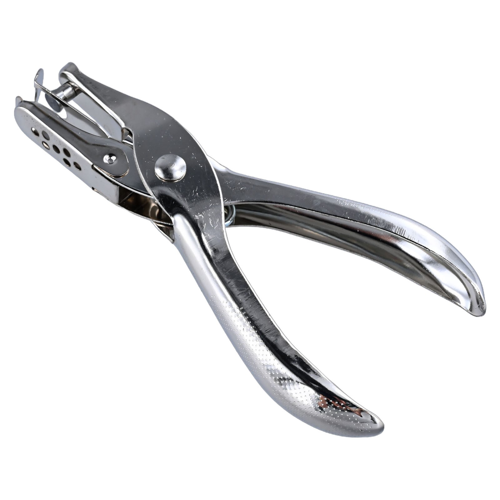 Compact Single Hole Punch Pliers Metal Handheld Paper Punch for DIY Projects - Foto 36 di 36