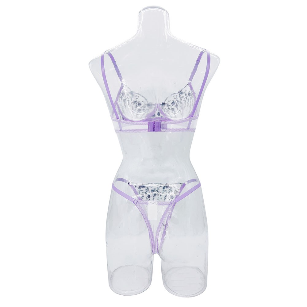 Romantische Fee Damen Sexy Dessous Exotische Sets Durchsichtig Spitze Unterwäsc - Picture 22 of 31