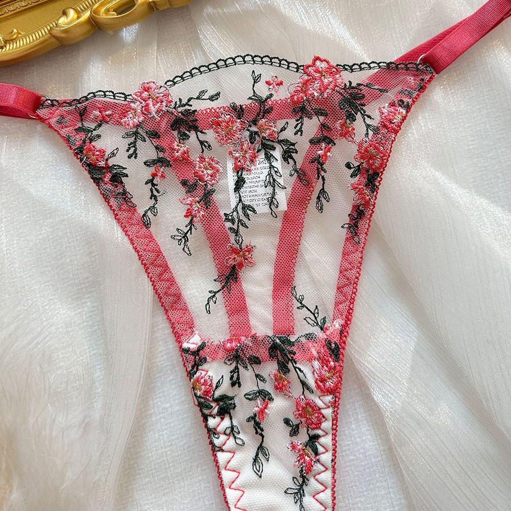 Romantische Fee Damen Sexy Dessous Exotische Sets Durchsichtig Spitze Unterwäsc - Picture 16 of 31