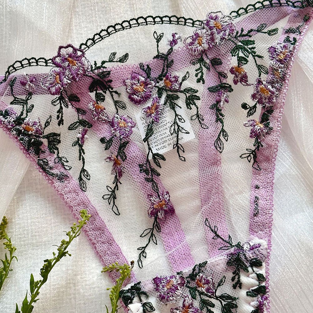 Romantische Fee Damen Sexy Dessous Exotische Sets Durchsichtig Spitze Unterwäsc - Picture 26 of 31