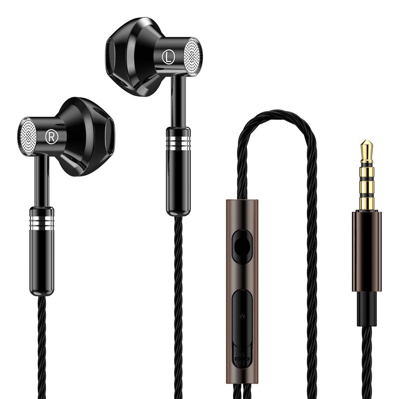 Elevate your listening experience with our metal built Wired Headphones Inear